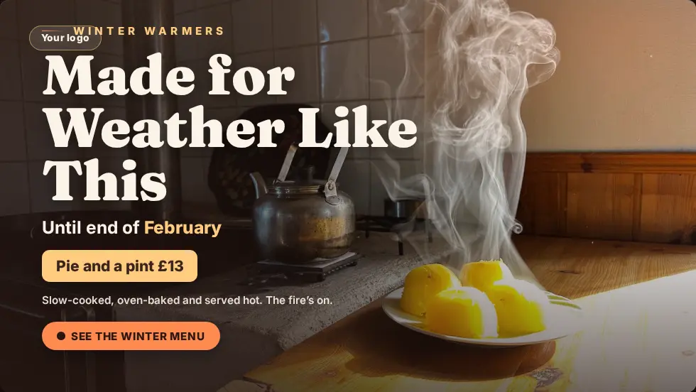 Winter Warmers template